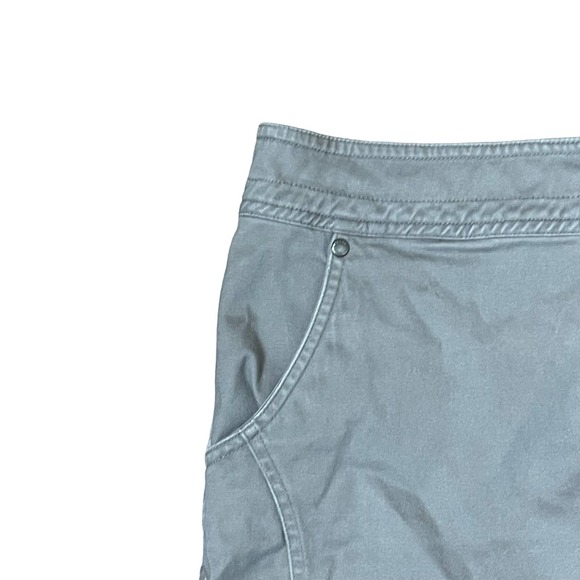 Ascend Casual Mini Skirt‎ Pencil Stretch Gray Lined Tulip Hem Women Size 4 - Picture 6 of 9